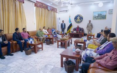 لليوم الرابع.. الرئيس الزُبيدي يستقبل جموع المهنئين بعيد الفطر