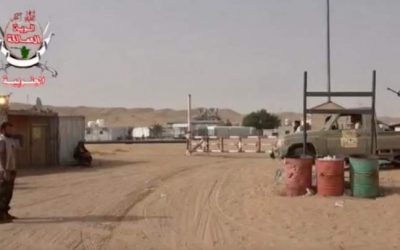 قوات العمالقة تباشر تأمين حقول جنة النفطية بشبوة