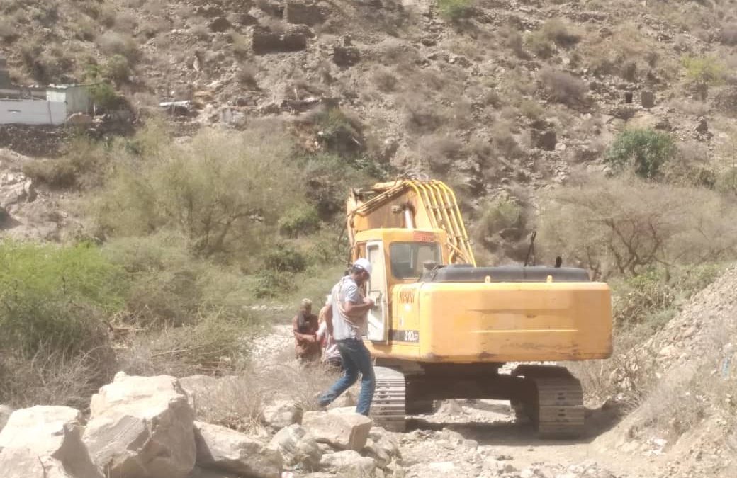 شركة أولاد صلاح تدشن أستئناف أعمال الشق والأعمال الإنشائية في مقطع الركب / أمسدارة