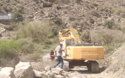 شركة أولاد صلاح تدشن أستئناف أعمال الشق والأعمال الإنشائية في مقطع الركب / أمسدارة