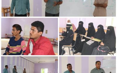 مدير عام التعليم الفني بابين ( المهندس الجحيني ) يتفقد سير العمليه التعليمية بالمعهد الزراعي بجعار
