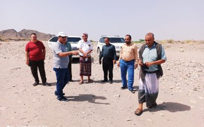 بتكليف من معالي الوزير السقطري.. فريق من وزارة الزراعة والري والثروة السمكية يتفقد سد حسان بابين لاستئناف العمل فيه
