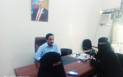 رئيس انتقالي أبين يلتقي بالاعلامية سماح وهب والناشطة سماهر ناصر ويؤكد حرصه على الاهتمام بالاعلام النسوي