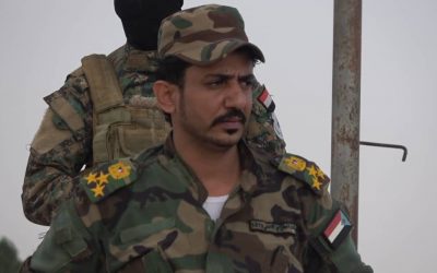 قائد حزام محافظة لحج لدى إدانته العملية الإرهابية التي أستهدفت اللواء السيد  كلنا مشاريع شهادة من أجل أمن واستقرار الوطن