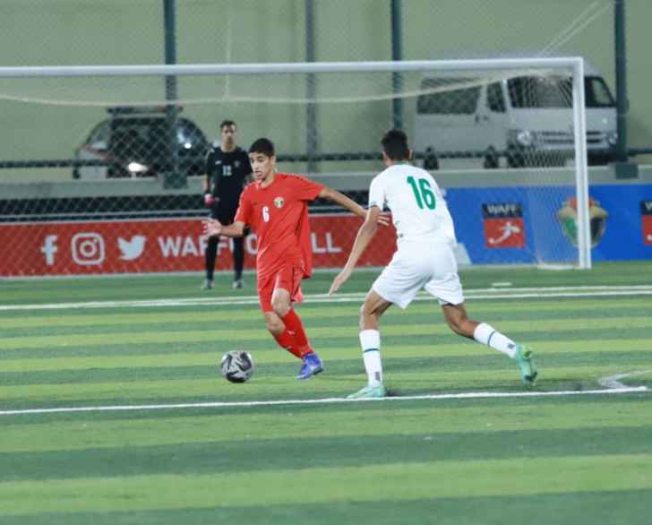 اتحاد غرب آسيا للناشئين: العراق يفوز بثنائية نظيفة على الاردن