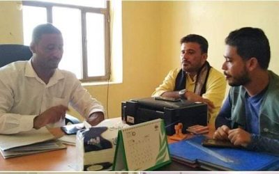 مؤسسة شباب أبين تنفذ عدد من اللقاءات التنسيقية مع الجهات المختصة ضمن مشروع المصالحة المجتمعية