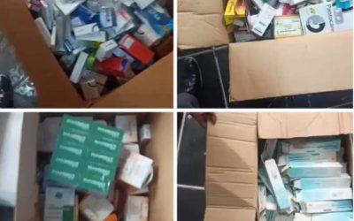 اغلاق صيدلية تبيع أدوية تالفه ومنتهية الصلاحية  في كريتر بالعاصمة عدن