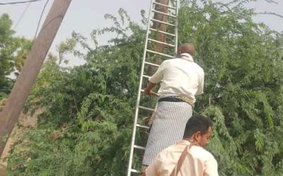 كهرباء أبين: نطالب السلطة المحلية بالوقوف إلى جانب حملة العشوائي نتيجة ارتفاع فاقد التيار الكهربائي
