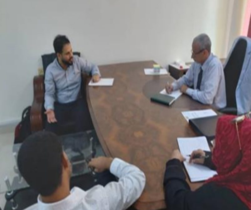 د .الشبحي يجتمع مع عدد من المنظمات الدولية*