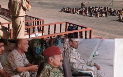 التوجيه المعنوي للقوات البرية الجنوبية يزور اللواء الخامس دعم وإسناد بردفان