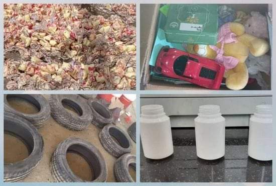فض دخول منتجات مغشوشة عبر ميناء عدن .