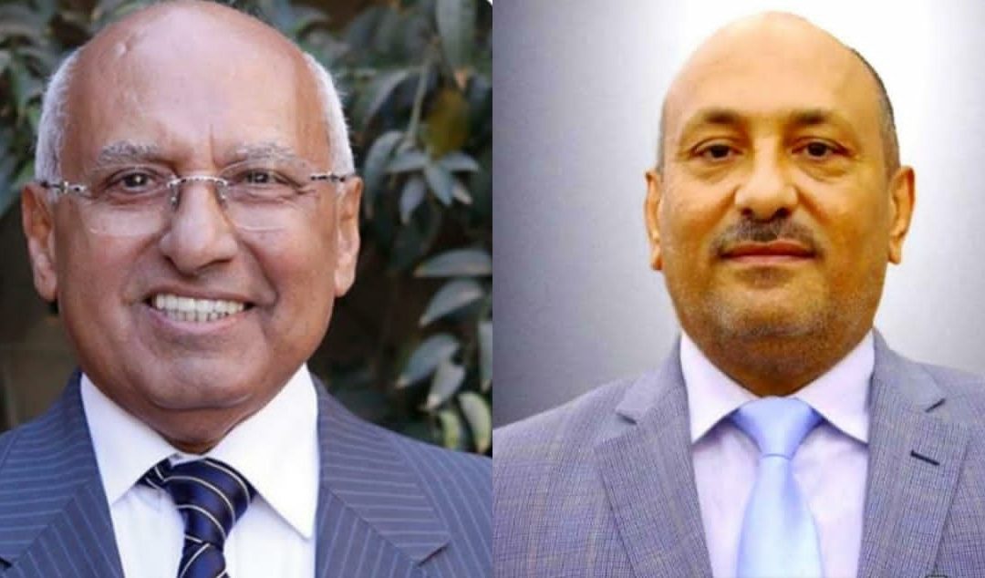 نائب وزير الصناعة  يعزي بوفاة المغفور له الفاضل علوان الشيباني