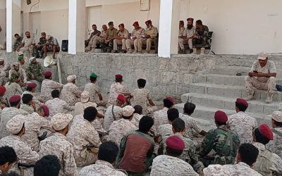 مدير شعبة التوجيه المعنوي للقوات البرية الجنوبية يزور لواء المشاة الثالث