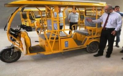 التوك توك بالطاقة الشمسية في حضرموت(فيديو)