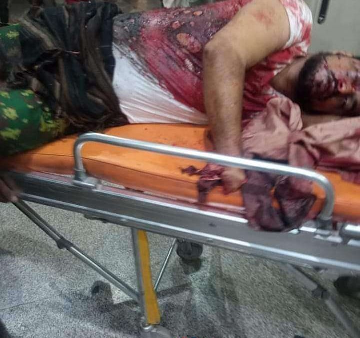 هجوم ارهابي يستهدف المصلين في مسجد اليرموك بصبر لحج