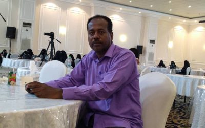 اعلامية انتقالي خنفر  تهنئ الادارة الاعلامية بالمحافظة بعيد الأضحى ويؤكد مساندة جهود الادارة