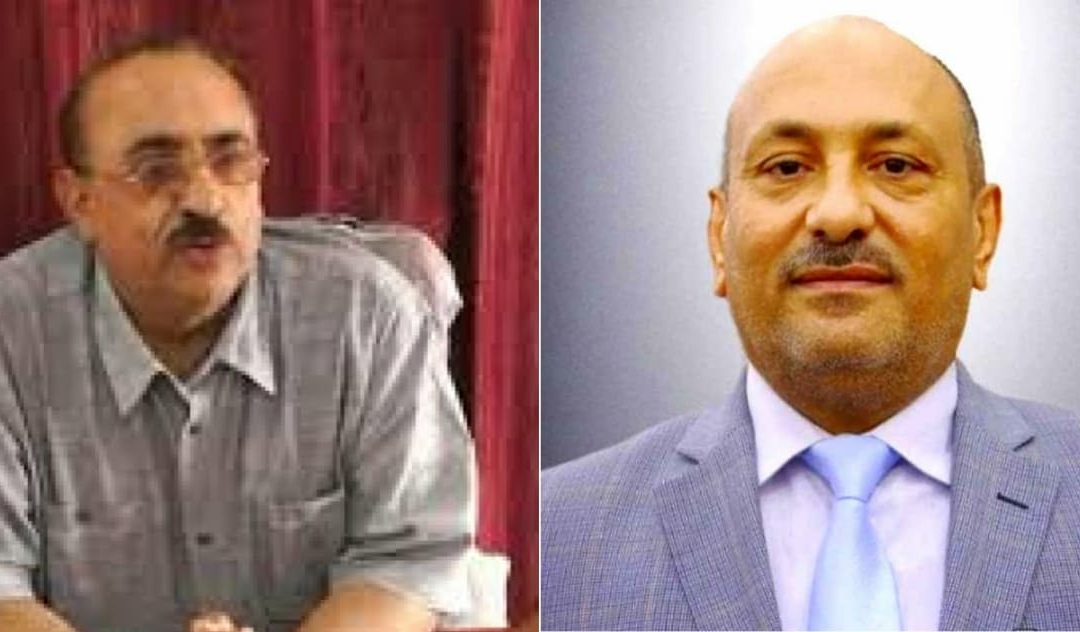 نائب وزير الصناعة سالم الوالي يعزي نائب محافظ لحج عوض الصلاحي  بوفاة زوجته