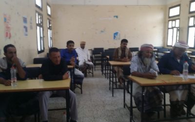 لقاء  مشترك بين السلطة المحلية وانتقالي سرار يقف أمام مشكلات كهرباء المديرية