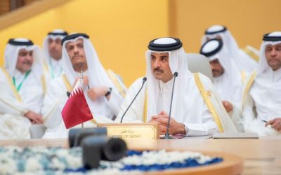 أمير قطر: التوترات الدولية تتطلب حل عادل ودائم للقضية الفلسطينية