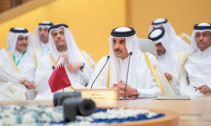 أمير قطر: التوترات الدولية تتطلب حل عادل ودائم للقضية الفلسطينية