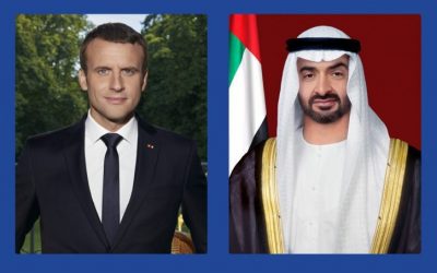 بن زايد وماكرون يشهدان إطلاق مجلس الأعمال الإماراتي ـ الفرنسي