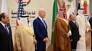 بايدن خلال قمة عربية في السعودية: “لن ننسحب من الشرق الأوسط ونترك فراغا تملؤه روسيا أو الصين أو إيران”