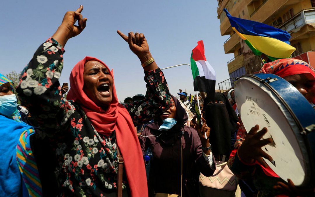 مظاهرات حاشدة في السودان تطالب بحكم مدني