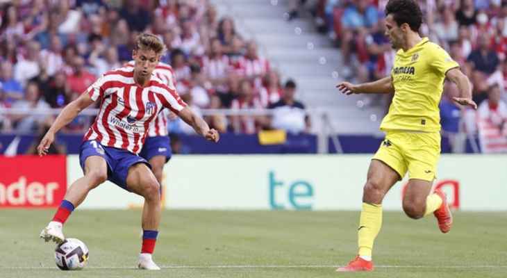 فياريال يجرّ اتلتيكو مدريد للخسارة الاولى في الليغا