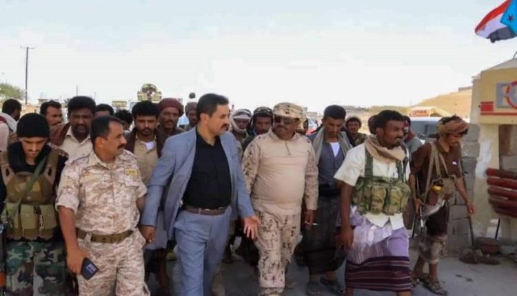 برفقة رئيس انتقالي شبوة أول ظهور لمدير أمن شبوة الجديد عقب دحر التمرد