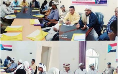 إدارة الفكر والإرشاد بانتقالي ابين تنظم الدورة التدريبية الأولى في مقومات الخطيب وفن الإلقاء وإعداد الخطبه وتكوينها