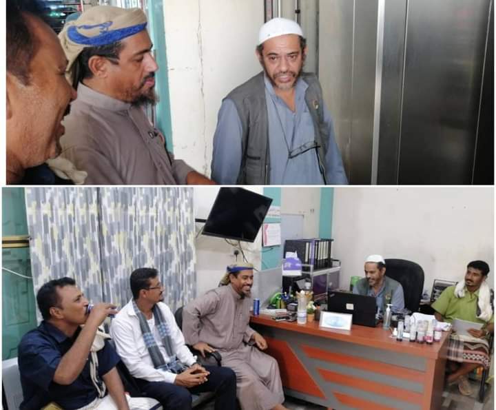 مدير عام مديرية خنفر “اليوسفي” يزور إدارة أفران عدن الخيرية فرع أبين