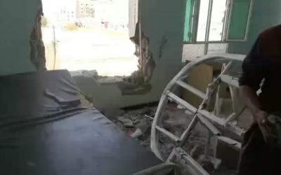 مليشيات الاخوان المتمردة ترتكب انتهاكات في مشافي عتق قبل دحرها من المدينة