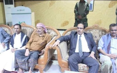 لجنة حرو تبحث مع المحافظ بن ماضي سبل التعاون المشترك لتمكين الحضارم من ثرواتهم وإدارة شوؤنهم