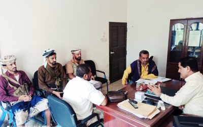 الشقي يناقش مع قيادة انتقالي وحزام لودر أوضاع لودر
