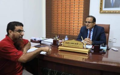 وزير الصحة يناقش أوضاع القطاع الصحي بأبين