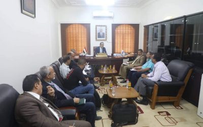وزير الصحة يلتقي الممثل المقيم لمنظمة الصحة العالمية لدى بلادنا