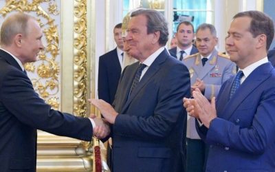بوتين لشرودر: تشغيل خط أنابيب نورد ستريم للغاز الطبيعي مازال واردا