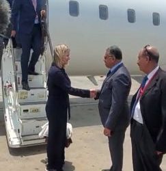 نائب محافظ عدن يستقبل وزيرة التجارة الخارجية والتعاون الإنمائي بمملكة هولندا