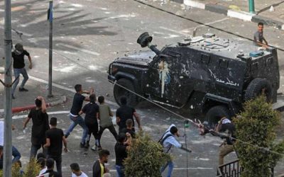 استشهاد فلسطيني وإصابة 4 خلال اشتباكات مع قوات الأمن في نابلس