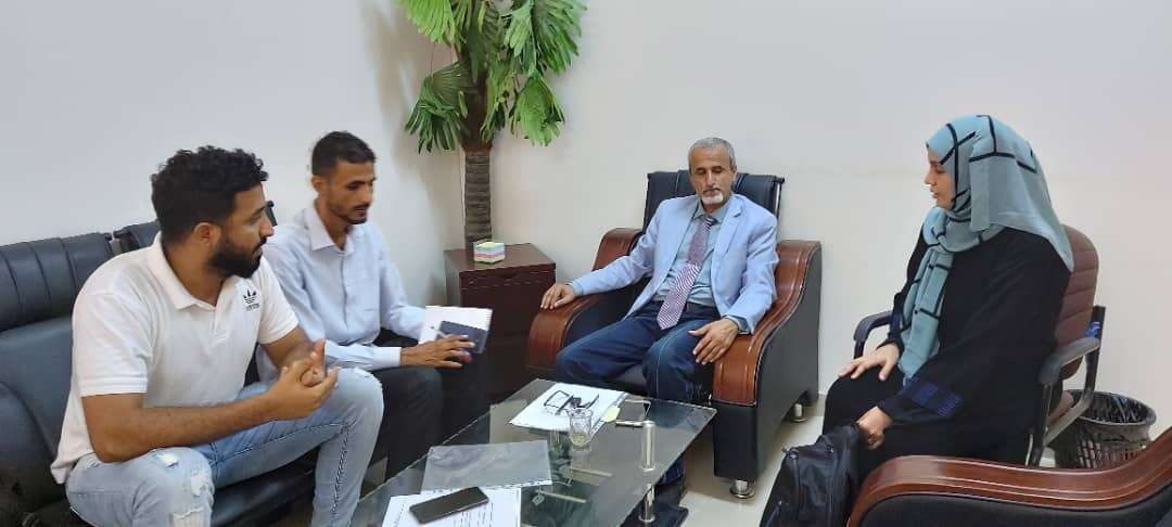 وكيل وزارة الصحة د. الشبحي يلتقي بممثلي منظمة أطباء بلا حدود.