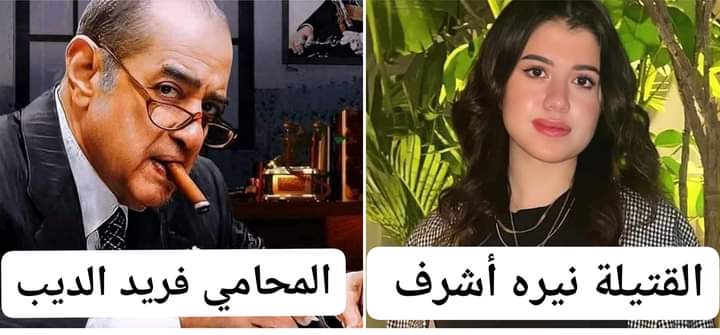 المحامي فريد الديب يتقدم بمذكرة النقض ضد حكم إعدام قاتل نيرة أشرف