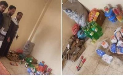 مدير عام مديرية خنفر “اليوسفي” يدشن حملة على المواد المنتهية الصلاحية في المحلات التجارية
