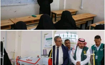 زيارة استطلاعية لأحد مراكز محو الأمية في يومها العالمي