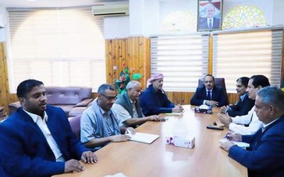 قيادة انتقالي حضرموت والهبة الشعبية تلتقي المحافظ بن ماضي مؤكدين وقوفهم إلى جانبه في تحقيق تطلعات وآمال المواطنين في أن يكونوا أسيادا على أرضهم