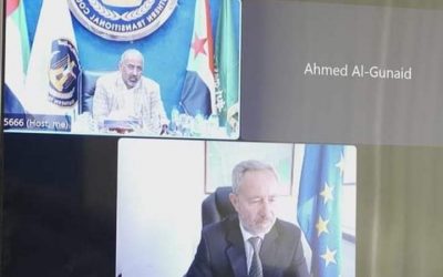 الرئيس الزُبيدي يبحث مع سفير الإتحاد الأوروبي سُبل دعم مجلس القيادة وجهود إحلال السلام