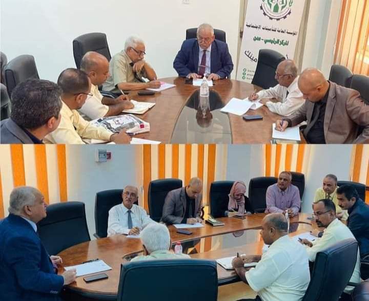 وزير الخدمة المدنية والتأمينات يلتقي بقيادة المؤسسة  العامة للتأمينات الأجتماعية