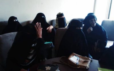 ادارة المراة والطفل بانتقالي محافظة أبين تطلع على نشاط الادارة في مديرية زنجبار