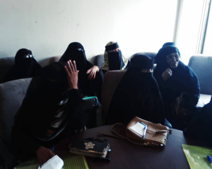 ادارة المراة والطفل بانتقالي محافظة أبين تطلع على نشاط الادارة في مديرية زنجبار
