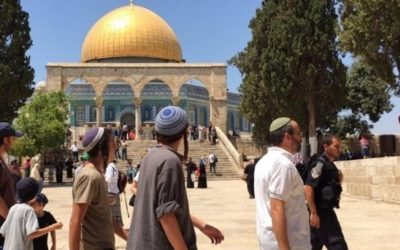 فلسطين عشرات الصهاينة يقتحمون المسجد الأقصى
