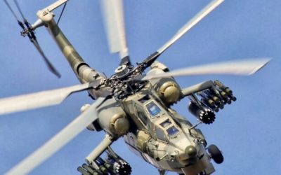 مروحية “كا-52 إم” تقود مسيّرات وتنسق مع الطائرات الحربية
